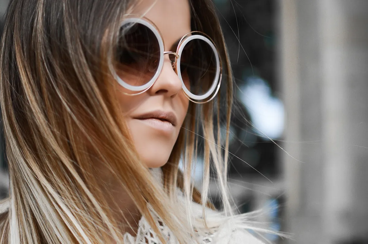 people, female, girl, woman, face, makeup, hair, sunglasses, fashion, brown fashion, brown makeup, brown hair, people, people, people, people, people, girl, wom